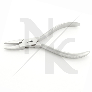 Pince optique de précision, outils manuels professionnels pour opticiens, pince optique en acier inoxydable, mâchoire plate étroite de 2mm, outil de fabrication de bijoux - Product Image 4