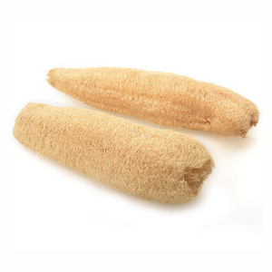 Accessoires de bain écologiques : luffa naturel séché taille standard, exfoliant corporel en loofah. - Product Image 2