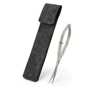 Tijeras de Acero Inoxidable Curvas para Manicura, Diseño Plegable con Mango Suave al Tacto, Cuchilla Afilada, Calidad Grado A+ - Product Image 4