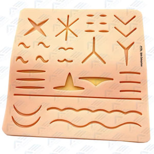 Training Medical Student <b>Practice</b> Suture Kit Complete <b>Practice</b> Kit Suture <b>Pad</b> Silk & Nylon Sutures for Clinical Skills - Product Image 2