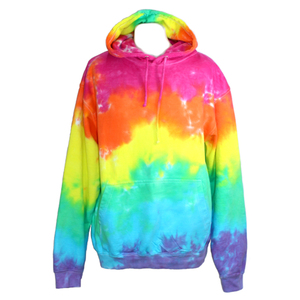 เสื้อฮู้ดดี้ผ้าเทอร์รี่คอตตอน 100% ลายมัดย้อมสำหรับผู้ชาย เสื้อกันหนาวผ้าแฟลนเนลระบายอากาศได้ดี ราคาถูก พร้อมราคาขายส่งสูง - Product Image 2