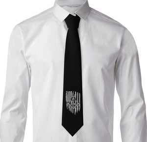 Corbata Masónica Best Seller 2026 Master Mason Blue Lodge Negra y Azul con Diseño de Puntos Cuadrados y Compás, Servicio OEM - Product Image 1