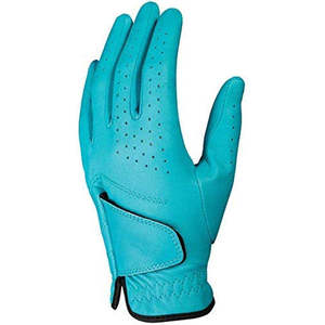 Guante de Golf de Cuero Cabretta Amarillo para Mano Derecha, Transpirable, con Cierre de Velcro, Unisex, Deportivo - Product Image 4