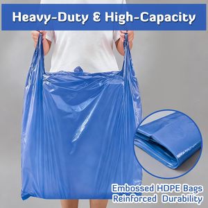 ถุงเสื้อยืดแบบหนาทนทานพร้อมหูหิ้ว จำนวนมาก - Product Image 6