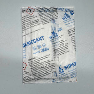 Super Secco 25g 40 pièces par kg 10kg par carton Taux d'absorption de 400% Poudre de chlorure de calcium déshydratant contrôle de l'humidité - Product Image 3