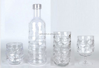 Op maat gemaakte gekleurde plastic wijnglazen voor buitenrestaurants en feesten