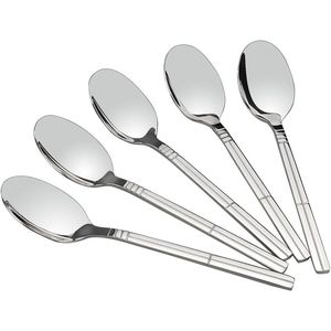 12 Piece <b>Small</b> Stainless Steel Dessert <b>Spoons</b> 6.7 Inches for Your Sweet Treats - Product Image 1