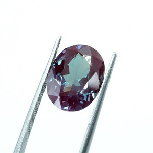 HAYAAT GEMS Natural Oval <b>Alexandrite</b> Gemstone Color Change 4.90 Ct (13x9.5mm) for Jewelry Making Rajasthan Origin - Product Image 5