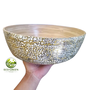 Bassin de spa pour ongles en bambou fait main, pour pédicure, équipement de salon de beauté et de spa - Product Image 5