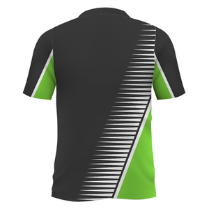 เสื้อโปโลผู้ชายสีแดงเหลือง แขนสั้น แห้งเร็ว ผ้าถัก สไตล์สปอร์ต - Product Image 6