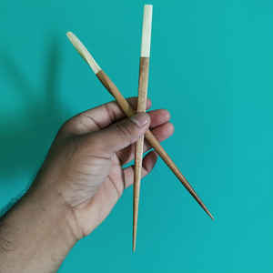 Palillos Artesanales de Hueso y Madera de Mango, Vajilla Moderna Hecha a Mano a Precio de Mayoreo - Product Image 2