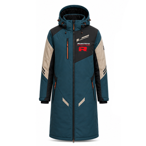 Vêtements d'hiver en textile, vestes longues confortables pour femmes, manteaux longs pour usage quotidien, vente en gros de vestes longues en textile - Product Image 4