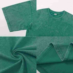 Camiseta de Hombre de Alta Calidad con Lavado Ácido, Transpirable, con Color Personalizado a Precio de Mayoreo - Product Image 4