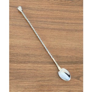 Cuillère à bar en acier inoxydable torsadé de qualité supérieure, outil professionnel pour mélanger les cocktails, accessoire élégant pour mélanger les boissons - Product Image 6