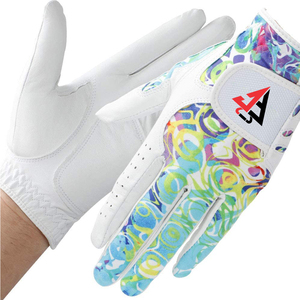 Nouvelles gants de golf professionnels au design innovant, en cuir véritable, protection UV, respirants, confortables, tissu personnalisé, protection des mains, sport - Product Image 2