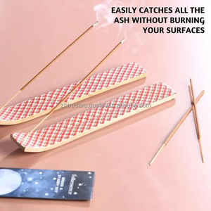 Support d'agarbatti en bois de sheesham de style rustique fait à la main pour la méditation de relaxation et la décoration intérieure spirituelle quotidienne - Product Image 2