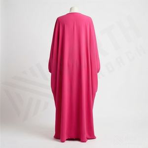 Ropa Islámica Modest de Manga Larga Hecha a Medida, Vestido Abaya Bordado para Mujer, Venta al por Mayor de Ropa Tradicional Musulmana - Product Image 2