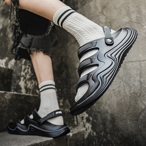 Sandales de sport respirantes et tendance à semelle épaisse antidérapante pour l'été, résistantes à l'usure, pour la plage et la marche quotidienne en extérieur - Product Image 3