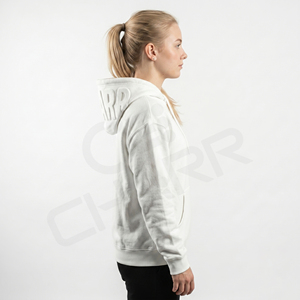 Ropa de Moda, Sudaderas Unisex con Logotipo Personalizado en Relieve 3D, 100% Algodón, Peso Pesado, Ropa de Calle de Lujo para Invierno, Venta al Por Mayor - Product Image 3