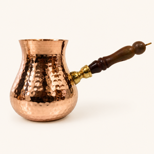 Beautiful Copper Brass Polished Finish Turkish Greek Arabic <b>Coffee</b> Pot Maker Stovetop Cezve Ibrik Eco-Friendly Vintage Custom - Product Image 4