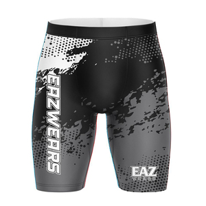 Pantalones Cortos de Compresión Sublimados Personalizados para Hombre, Ropa Deportiva de Alto Rendimiento, Capa Base para Gimnasio, Entrenamiento, Running, Ciclismo, Fitness, Ropa Atlética OEM - Product Image 3