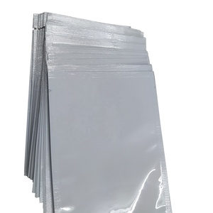 Precio de fábrica Antiestático ESD Aluminio blanco Laminado Barrera de alta humedad Bolsas Mylar Embalaje de plástico Componentes electrónicos - Product Image 6