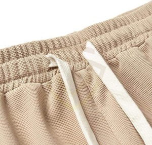 กางเกงขาสั้นผู้ชายสไตล์วินเทจสำหรับฤดูร้อน ผ้าแคนวาสถักคุณภาพสูง ระบายอากาศได้ดี ปรับแต่งได้ - Product Image 4