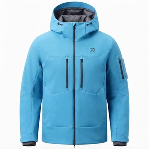 New Style <b>Men's</b> Winter Hooded Puffer <b>Jacket</b> Waterproof Breathable Polyester Wadding Thick Warm Sporty Zipper Closure Color - Product Image 5