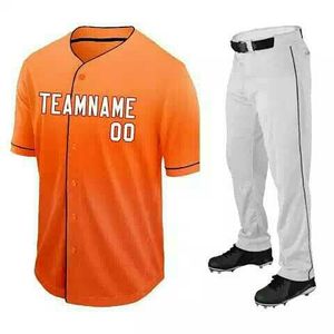 Conjunto de Uniforme de Béisbol y Sóftbol Personalizado con Impresión, Manga Corta, Secado Rápido, Transpirable, 100% Poliéster, Nombre del Equipo, Número, Elástico - Product Image 2