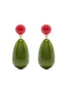 ต่างหูเรซิ่นแบบหยดน้ำ ดีไซน์หรูหรา ทำมือ สำหรับสาวๆ และผู้หญิง - Product Image 3