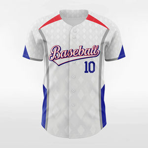 Maillot de baseball unisexe 2026 imprimé par sublimation 100 % polyester séchage rapide respirant manches courtes personnalisable service OEM - Product Image 1