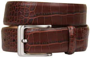 Cinturones de cuero formales hechos en fábrica para hombres, suministro al por mayor, cinturones de negocios para hombres de grano superior recién llegados - Product Image 2