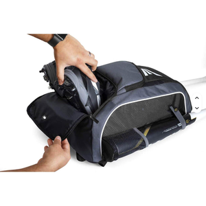 Sac de baseball Bagnex grande capacité en nylon, sac à dos de sport élégant, sac de sport imperméable pour l'extérieur avec compartiment à chaussures - Product Image 2