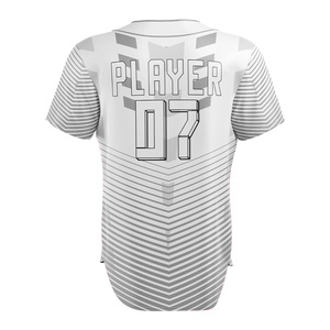 Camiseta de Béisbol para Mujer, Manga Corta, Cierre de Botones, Absorbe la Humedad, Poliéster, Corte Regular para Adultos - Product Image 5
