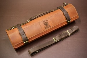 Sac de Chef en Cuir de Luxe Premium avec Sangle Réglable, Étui de Rangement Durable et Organisateur d'Outils LBKR-0050 - Product Image 2