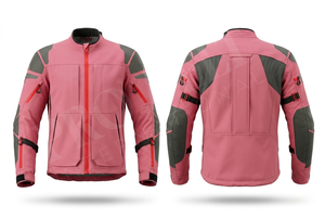 เสื้อแจ็คเก็ตมอเตอร์ไซค์ประสิทธิภาพสูง กันน้ำ ระบายอากาศได้ดี สายรัดปรับได้ กระเป๋าซิป ดีไซน์ทนทานและมีสไตล์ - Product Image 5