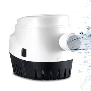 Pompe à eau de cale submersible automatique 12V 1100 GPH avec interrupteur à flotteur et diamètre de sortie de 1,1 po pour petits bateaux - Product Image 5