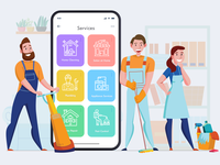 Plateforme de réservation de services Internet à la demande tout-en-un pour salons, nettoyage à domicile, soins personnels, planification en temps réel, compatible Linux/Mac