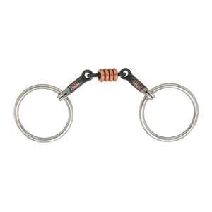 บิตม้าสแตนเลสสตีลพร้อมห่วงใหญ่ สไตล์ตะวันตก โลหะทนทาน โลโก้สั่งทำได้ TALLIANS INTERNATIONAL TI-HRE-HB-A99-020 - Product Image 2