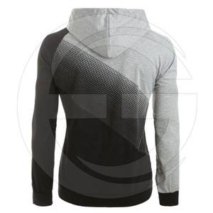 Sudadera con capucha de lunares para Hombre, manga raglán empalmada, a la venta - Product Image 3