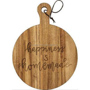 Planche à fromage en bois naturel décorative de Noël Star Design ustensiles de cuisine plateau à découper en émail pour plateau de viande à biscuits à pizza - Product Image 5