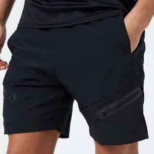 Conjunto Deportivo de Verano 2026 para Hombre, Camiseta de Manga Corta de Color Sólido Informal, Pantalones Cortos Deportivos Transpirables de Poliéster/Algodón, Color Negro - Product Image 6