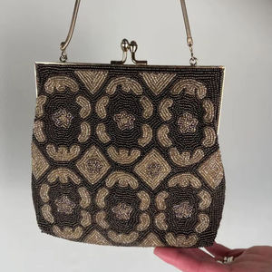 Sac fourre-tout promotionnel artisanal de luxe indien fait main, forme baguette, perles de verre multicolores, décontracté et durable - Product Image 2