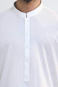 <b>Mens</b> Solid Color Salwar Kameez Customized Colors High Quality OEM Service Wholesale Price New Stylish <b>Kurta</b> Pajama Wrinkle Free - Product Image 3