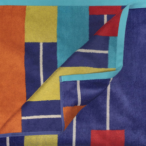 Toalla de Playa Moderna de Lujo, Ligera, de Algodón/Poliéster, de Alta Absorción, para Todas las Estaciones, para Natación y Entrenamiento - Product Image 6