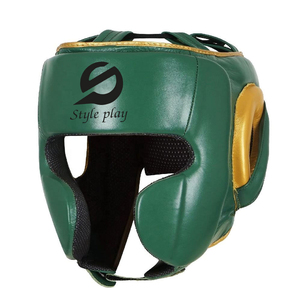 Protector de Cabeza de Boxeo de Alta Calidad, Diseño Profesional Personalizado, Material de Cuero, para Entrenamiento de Combate - Product Image 3