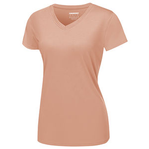 Vêtements de sport personnalisés pour femmes, hauts de fitness pour la course à pied, le yoga, t-shirt de sport pour femmes, vêtements de sport pour femmes - Product Image 1