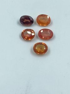 Pierres précieuses d'épinelle naturelle multicolores calibrées, pierres colorées d'épinelle précieuse, 4,45 carats, 4 pièces - Product Image 2