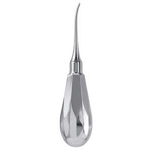 Elevador de Raíces Curvo Profesional de 120 mm, Elevador Dental para Extracción de Dientes, Instrumento de Cirugía Oral de Acero Inoxidable Alemán - Product Image 3