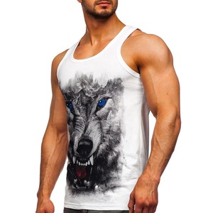 Débardeur de sublimation pour homme à prix abordable, respirant, personnalisable (logo/couleur), confortable pour un usage décontracté, avec le meilleur style - Product Image 5